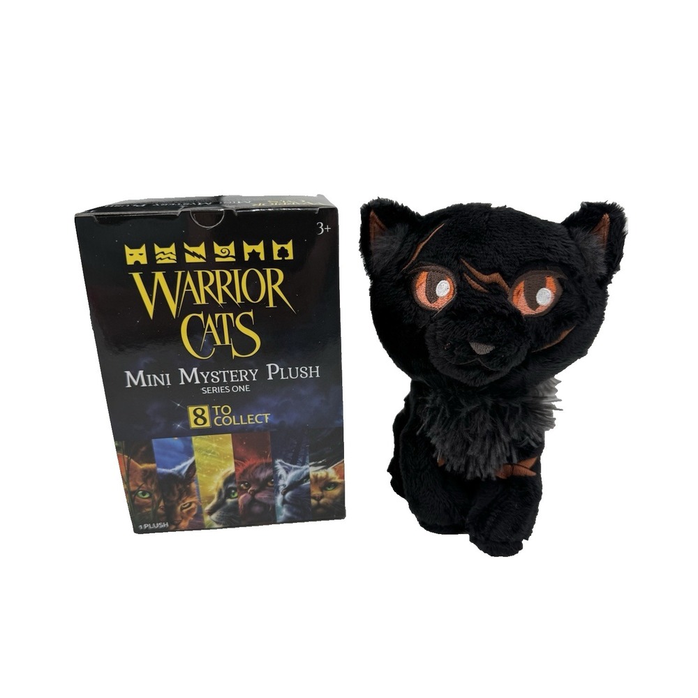 Warrior Cats Mini Plush  6" Yellow Fang. New Book Series 1 Rare HTF Trending